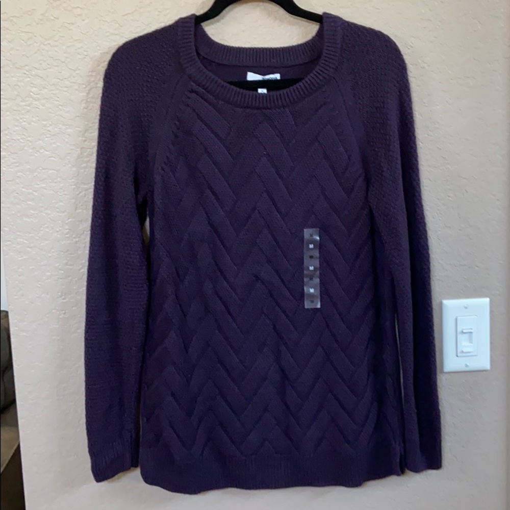Beautiful NEW Soft Purple Sweater